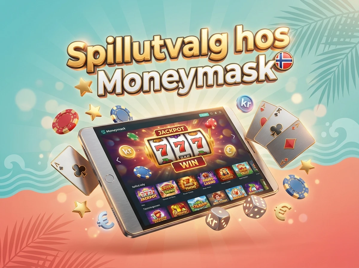 Spillutvalg hos Moneymask